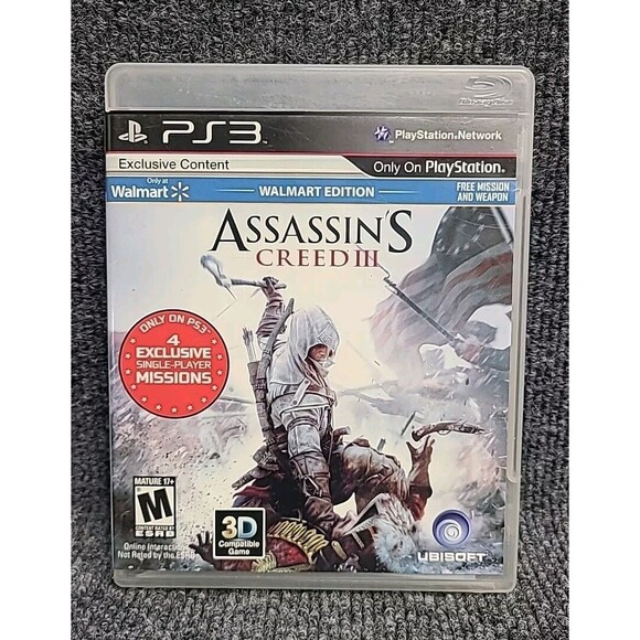 PS3 Assassin's Creed III (Playstation 3)  Complete Tested - Picture 1 of 4